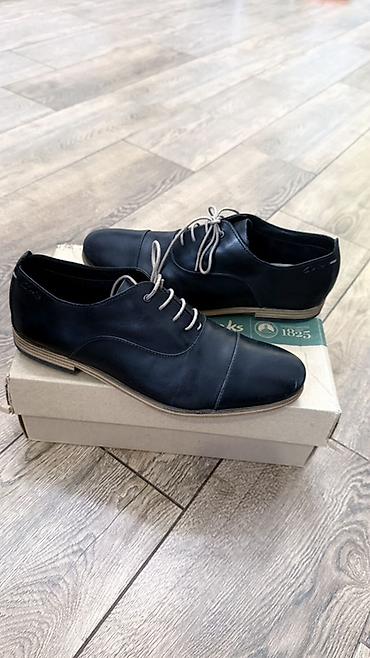 обувь on: Мужские туфли, 41.5, Clarks, Новый, цвет - Синий — 5