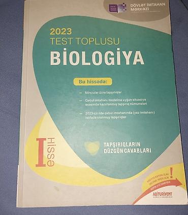 sarı toplar: Biologiya 10-cu sinif, 2023 il — 2