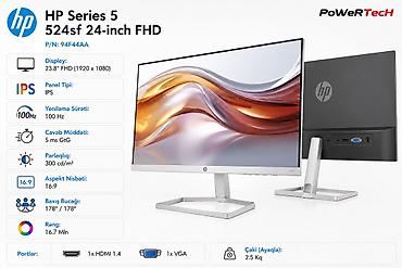 HP Series 5 524sf 24-inch FHD (P/N: 94F44AA) monitor - Ekran: 23.8"