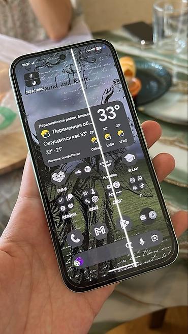mini 4k: Google Pixel 8a, цвет Sage (мятный) - Экран 6.1" OLED, 2400×1080, 60 — 2