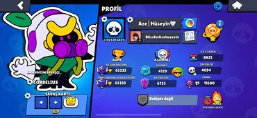 video reqstrator: Brawl stars hesabı satılır Nadir skinlər full karakterler Endirim