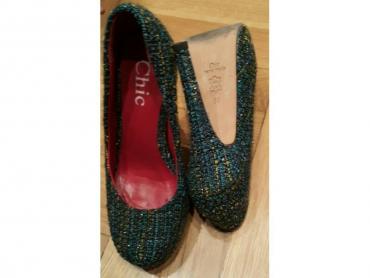 Ženska obuća: Chic kozne zimske cipele salonke, kao nove! Kupljene u chic radnji u — 1