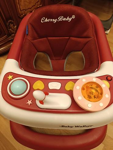 baby walker: Klassik gəzinti arabası, İşlənmiş, Cins: Qız, Yaş: 6-12 ay, Ünvandan götürmə — 4