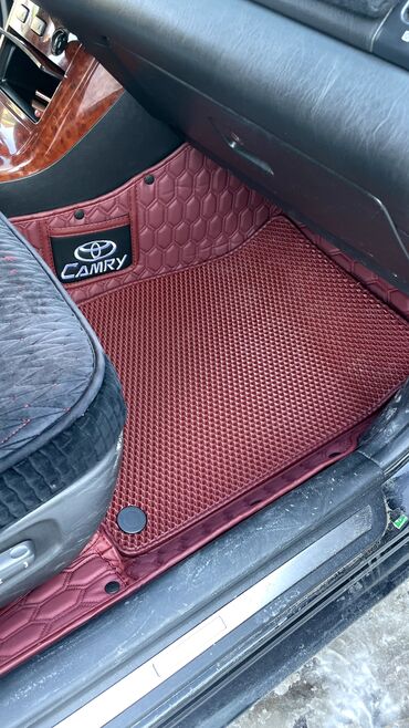 Полики: 5D Экокожа Полики Для салона Kia, цвет - Серый, Новый, Самовывоз, Платная доставка — 6