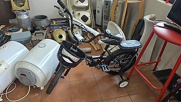 2 tekerli scooter: Uşaq velosipedi “Classic Super Sport” modeli. Qara rəngli çərçivəyə — 4
