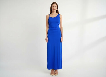 paznokcie do niebieskiej sukienki: Women`s dress, size S