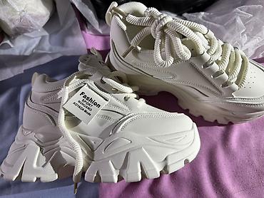 Кроссовки и спортивная обувь: Кроссовки, 37, Fashion, Новый, цвет - Белый, Самовывоз — 7