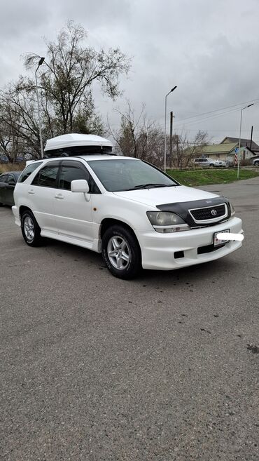 tayota runx: Toyota Harrier: 2002 г., 3 л, Автомат, Газ, Жол тандабас