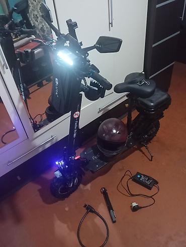 Elektrikli samokatlar: Elektrik skuter – FaSTer RS7 - Güclü elektrikli skuter, iri təkərlər — 25