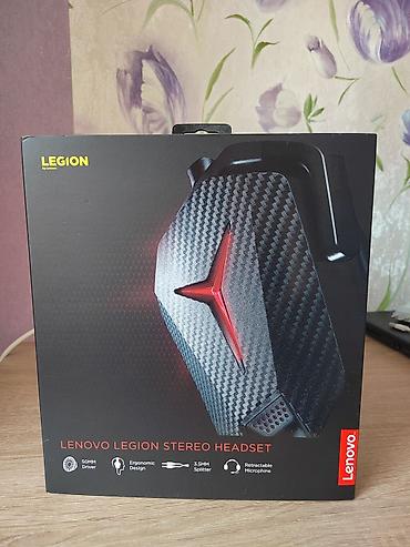 ses mixeri: Lenovo Legion Stereo Headset – oyun və multimedia üçün stereo qulaqlıq — 1