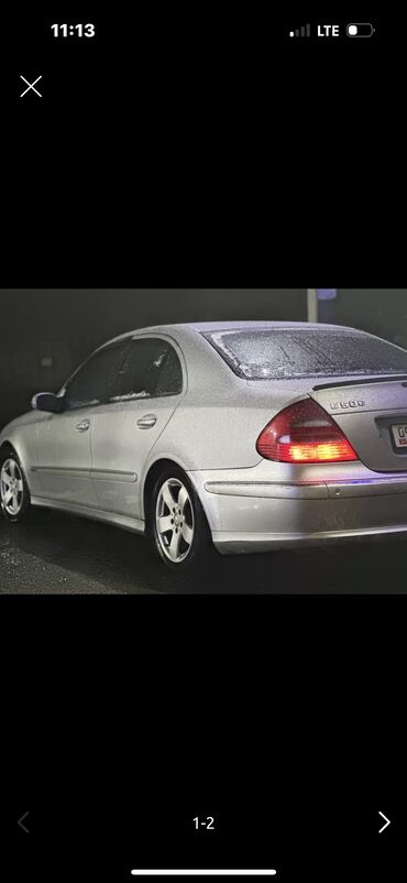 mercedes сечка: Mercedes-Benz E 240: 2004 г., 2.6 л, Автомат, Газ, Седан