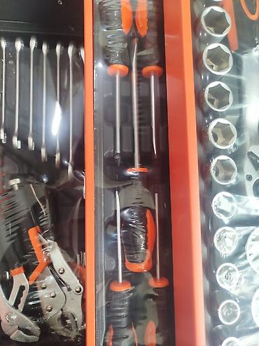 ratchet: Peşəkar universal alət dəsti – çoxsəviyyəli metal alət qutusunda — 4