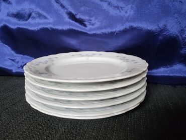 Ostali antikviteti: Tanjiri 1949-1954g.Seltnann Weiden Nemacka. Desertni bez — 9