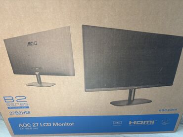 монитор 23: Монитор, AOC, Жаңы, LCD, 26" - 27"