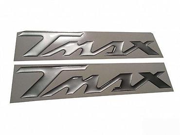 od prilike: Yamaha tmax-sivi stikeri- 226 📌 opis: samolepljivi stikeri izradjeni — 1