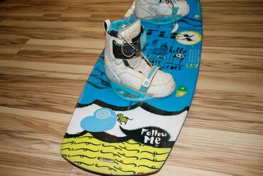 лыжные ботинки: Вейк, Вейкборд, Wakeboard - Продаются два фирменных вейкборда с