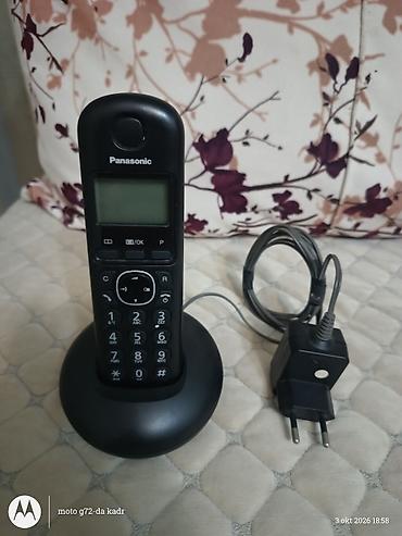 телефон баку: Стационарный телефон Panasonic, Беспроводной, Б/у, Платная доставка — 2