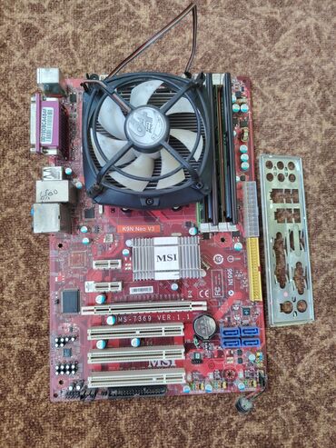 igrice za playstation 2: Prodajem potpuno ispravnu maticnu plocu za am2  am2+sa procesorom am