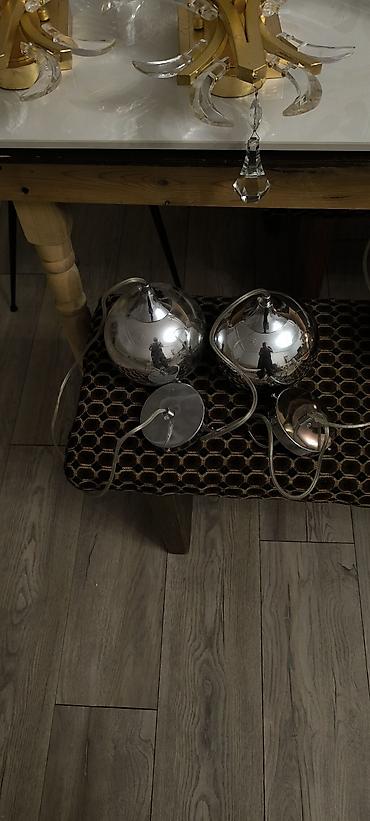 Люстры: Набор светильников в классическом стиле, золото/кристалл Состав: - — 8