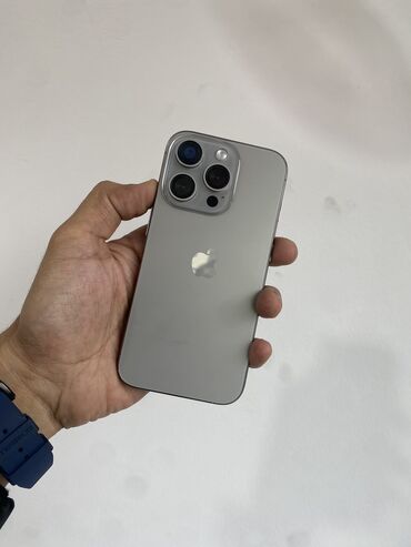 Apple iPhone: IPhone 15 Pro, 256 GB, Blue Titanium, Face ID