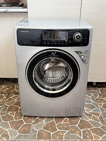 Elektronika: Samsung ön yükləməli paltaryuyan maşın - Model: Samsung Ag+ Silver — 1