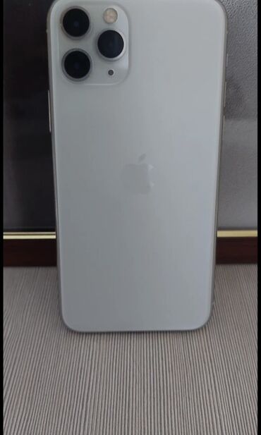 телефоны за 4000: IPhone 11 Pro, 256 ГБ, Күмүш, Заряддоочу түзүлүш, 100 %