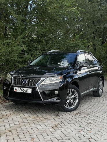 автомобил жаз: Lexus RX: 2012 г., 3.5 л, Автомат, Гибрид, Кроссовер