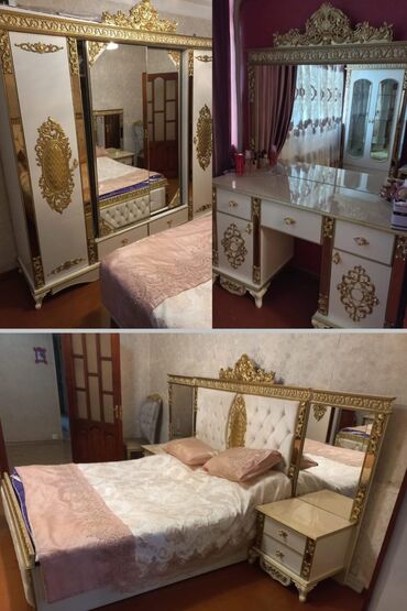 İkinəfərlik çarpayı, Dolab, Termo, 2 tumba, İşlənmiş