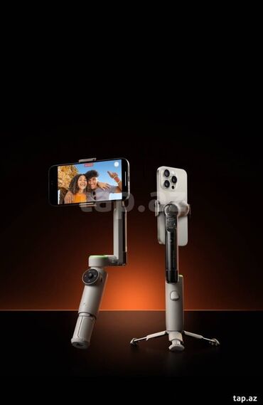 Telefon üçün stabilizatorlar: Gimball "Insta 360 flow pro" bundle Qutu açılıb, yalnız işləkliyi — 5