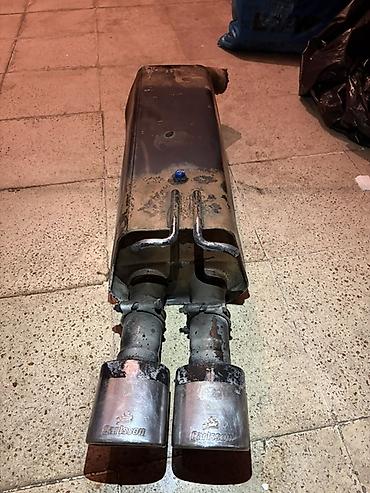 mercedes ehtiyat: Carlsson arxa səsboğucu (muffler) – orijinal - Brend: Carlsson - Tip — 1