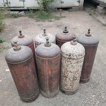 фреон r22: Промышленный газовый баллон, Наполнение: Пропан, Объем баллона: 50 л, Б/у, Оптом — 1