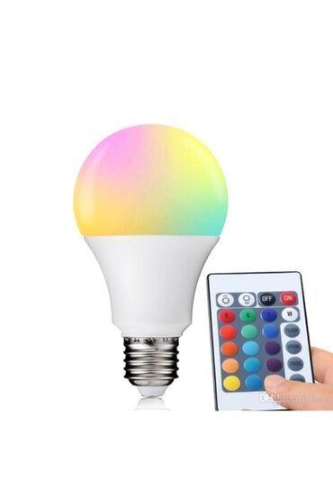 led lapalar: FOREST Lighting RGB LED ampul – pultla idarə olunan rəngli