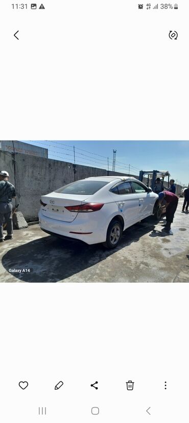 хендай аванте 2017: Hyundai Avante: 2018 г., 1.6 л, Автомат, Бензин, Седан