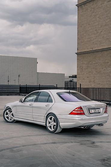 аполло: Mercedes-Benz S-Class: 2002 г., 4.3 л, Автомат, Бензин, Седан — 6