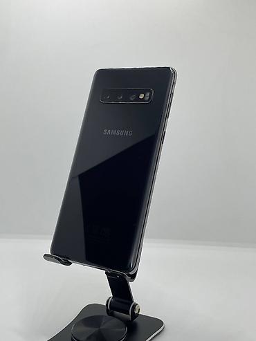 Уюлдук телефондор жана аксессуарлар: Samsung Galaxy S10, Колдонулган, 128 ГБ, түсү - Кара, 2 SIM — 6