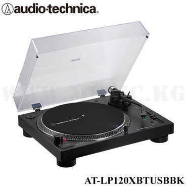 колонка для пк: Виниловый проигрыватель Audio Technica AT-LP120XBT-USB Black Audio
