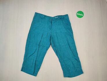 Spodnie 2XL (EU 44), wzór - Jednolity kolor, kolor - Niebieski