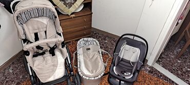 Car Seats & Baby Carriers: Καροτσάκι μωρού & καλαθουνα σετ σε καλη κατάσταση και το αυγό ολα