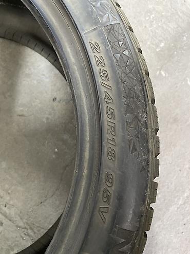 22545r18: Шины 225 / 45 / R 18, Зима, Б/у, Пара, Легковые, Корея, Nexen — 4