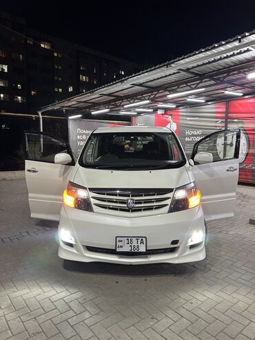 2156016 резина: Toyota Alphard: 2008 г., 3 л, Автомат, Газ, Вэн/Минивэн