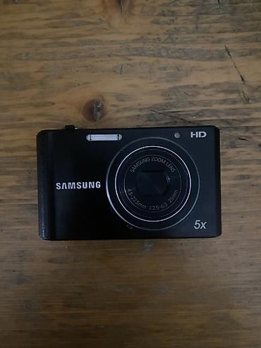 canon 6d mark 2 satilir: Samsung ST77 rəqəmsal fotokamera - Kompakt gövdə, qara rəng - 5x optik — 1