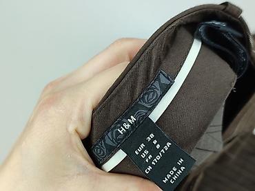 prązek: H&M, Spodnie materiałowe damskie, rozmiar S — 4