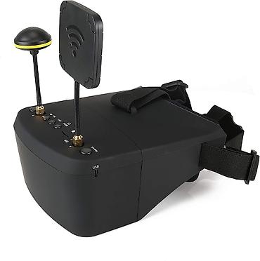 Очки: EV800D DVR 5.8G 40CH 5 İnç FPV Eynək - 5.8G Diversity RaceBand 40CH — 1