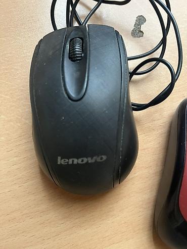 notebook ikinci el: Lenovo simli optik kompüter siçanı - Bağlantı: USB kabel (simli) - — 1