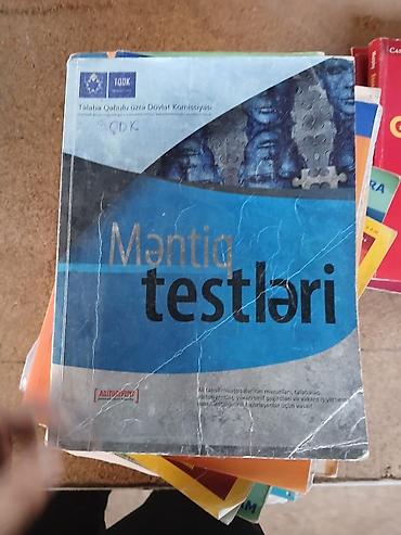 Testlər: Məntiq üzrə hazırlıq üçün 3 kitablıq dəst 1) “Məntiq – Test Bankı” — 3
