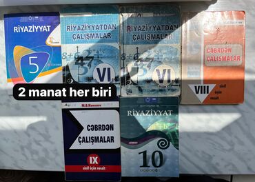 6 cı sinif namazov qiymətləndirmə cavabları: Riyaziyyat test kitabçaları (Her biri 2 azn) İşlənmiş olsalarda