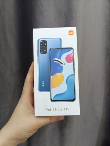 xiaomi note 7: Xiaomi, Redmi Note 11S, Б/у, 128 ГБ, цвет - Синий, 2 SIM