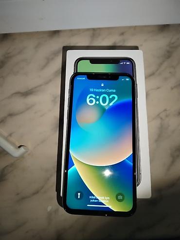 iphone 10 x: IPhone X, 64 GB, Gümüşü — 2