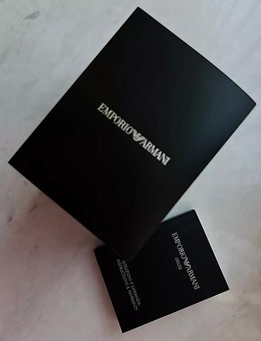 qizil qolbaqlar: Emporio Armani qadın qol saatı (orijinal Emporio Armani qutusu və — 3