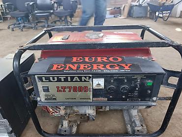 benzin generator: Euro Energy generator 7kva.Ela veziyyetdedi.Real aliciya endirim — 2